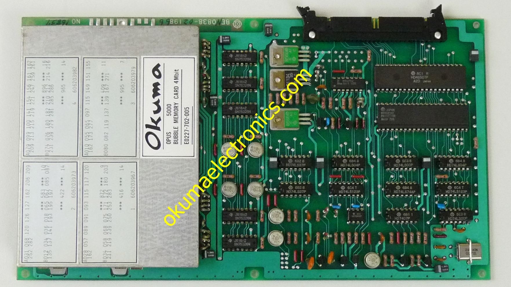 Okuma Control Board Model E0227-702-005