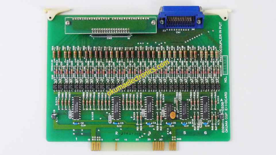 Okuma Control Board Model E0241-653-033B