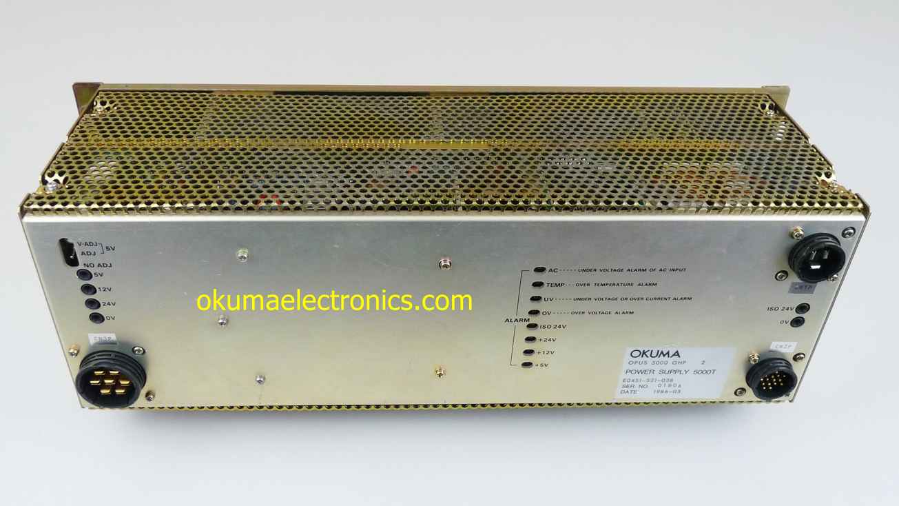 Okuma E0451-521-038 power supply
