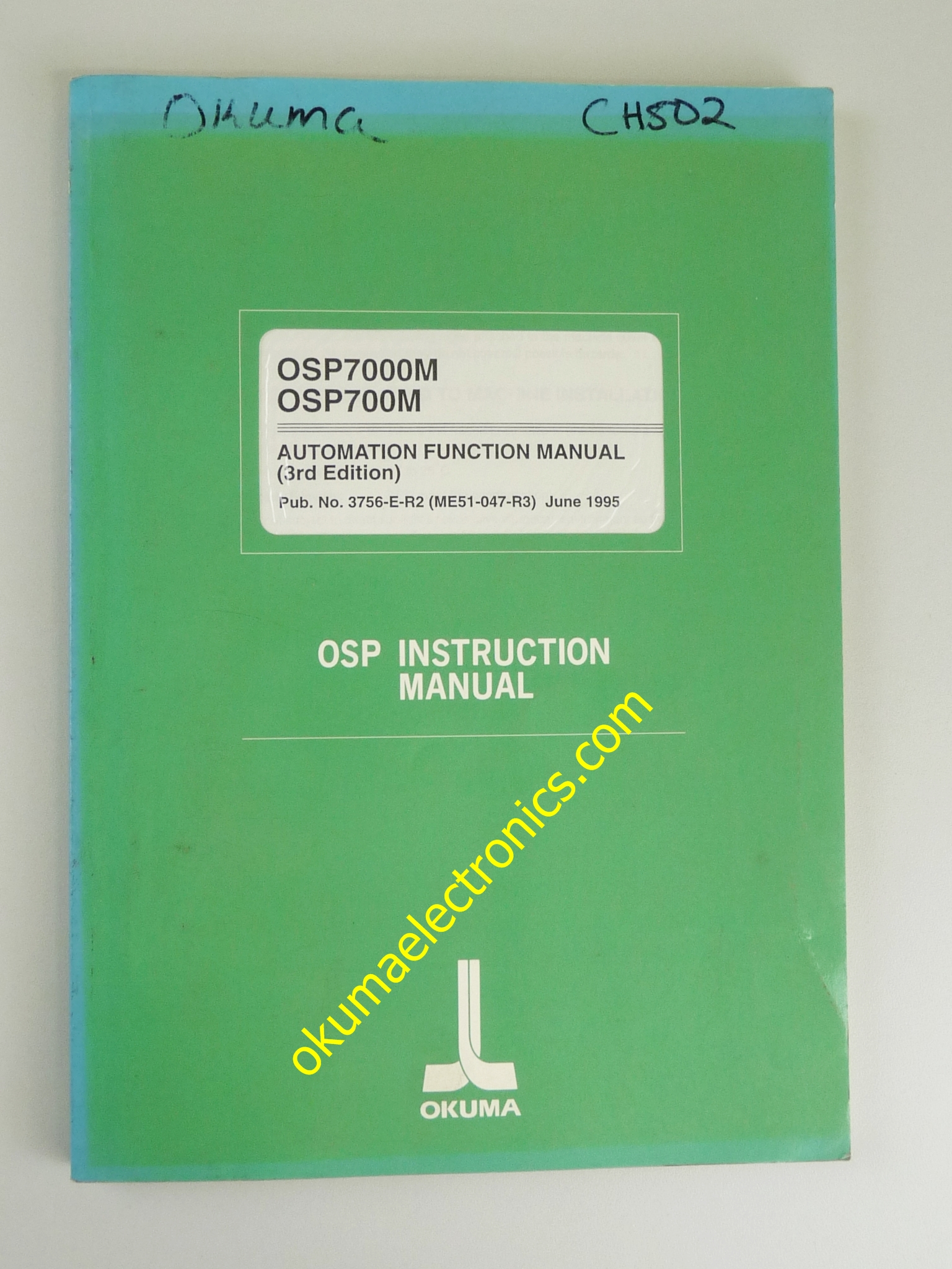 Okuma OSP7000M_OSP700M-Automation Function Manual(3rdEd)Jun95