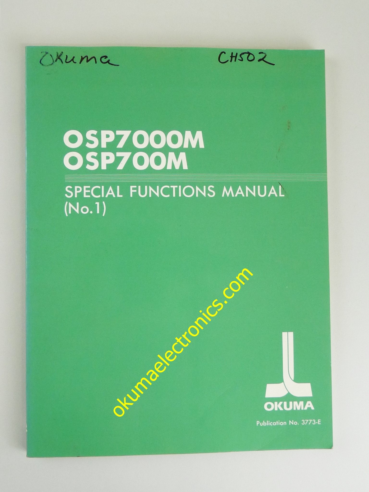 Okuma OSP7000M/OSP700M-Special Functions Manual(No1)
