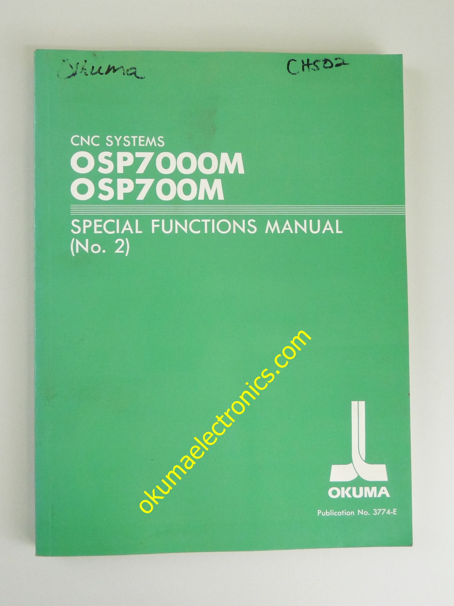 Okuma OSP7000M/OSP700M-Special Functions Manual(No2)